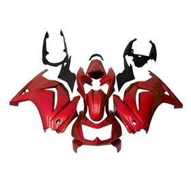 Fwex250r08-36 Wynmoto #nand Abs Fairings For Kawasaki Ninja 250 2008-2012 Full Body Kits Candy Red Bodywork