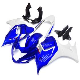 Fwgsx650f-2008-16 Wynmoto White Blue Abs Fairings For Suzuki Gsx650f Katana 2008 - 2013 Bodywork Cowlings