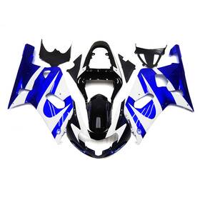 Fwgsxr600-2000-48 Wynmoto #dxfd 59 Full Body Kit For Suzuki Gsxr600 Gsxr750 2000 01 02 2003 Abs Blue White Bodywork
