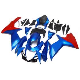 Fwk11-114 Wynmoto #benz Blue Red Glossy Fairings Plastics For Suzuki Gsxr600 Gsxr750 2011-2026 Bodywork