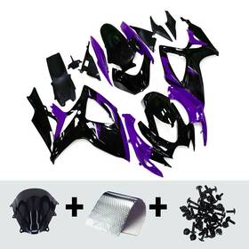 Fwk6-97 Wynmoto #get Purple Black Fairings Shell For Suzuki K6 Gsxr600 Gsxr750 2006 2007 Bodywork Kit