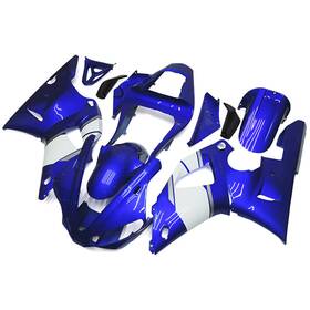 Fwr12000-37 Wynmoto White Blue Plastic Fairing Bodywork For Yamaha Yzf1000 R1 2000 2001 Yzf 00 01