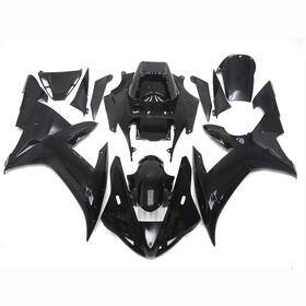 Fwr12002-58 Wynmoto #dxfd 59 Abs Plastic Fairings For Yamaha Yzf R1 2002 2003 Black Bodykit Full Bodywork
