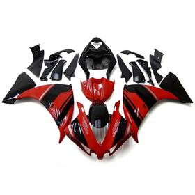 Fwr12012-30 Wynmoto #dxfd 59 Red Black Fairing Kit For Yamaha Yzf R1 2012 2013 2014 Abs Plastic Bodywork Cowl