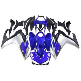 Fwr25r32015-36 Wynmoto #dxfd 59 Blue Silver Bodywork For Yamaha R25 R3 2014 2015 2016 2017 2018 Abs Fairing Kit