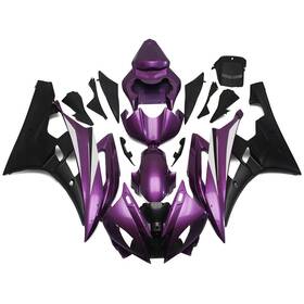 Fwr62006-104 Wynmoto #dxfd 59 Bodywork For Yamaha Yzf R6 2006 2007 Abs Plastic Fairings Purple Black Bodykit