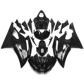 Fwr62008-126 Wynmoto #dxfd 59 Gloss Black Bodywork For Yamaha Yzf R6 2008-15 2016 Abs Fairings Injection Cowl