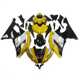 Fwr62008-141 Wynmoto #dxfd 59 Fairings For Yamaha Yzf R6 2008 2009-2016 Abs Fairing Kit Yellow Black Bodywork