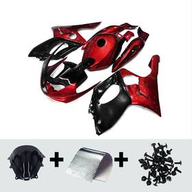 Fwyzf600r-97-26 Wynmoto #alice Red Black Fairings For 1997-2007 Yamaha Yzf600r Injection Plastic Bodywork Kit