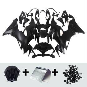 Fwzx6r-2019-06 Wynmoto #tuscb808 Matte Black Fairing Kit For Kawasaki 2019 2020 Zx6r Zx636 Ninja 19 20 Body
