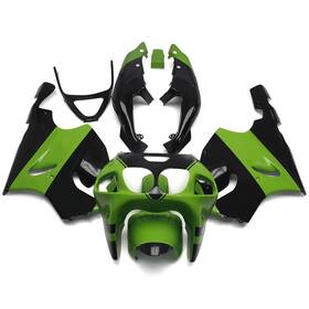 Fwzx7r-1996-12 Wynmoto #dxfd 59 Abs Fairing Kit For Kawasaki Ninja Zx7r 1996-2003 Fairings Green Black Bodywork
