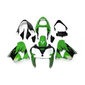 Fwzx9r-2000-16 Wynmoto #dxfd 59 Fairing Kit For Kawasaki Ninja Zx9r 2000 2001 Green Black Bodywork Abs Fairings