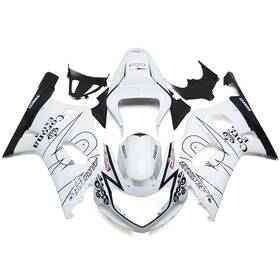 Gsxr600-00-b09 Wynmoto #dxfd 59 Fairing Kit For Suzuki Gsxr600 Gsxr750 2000-2003 Gloss White Bodywork Fairings