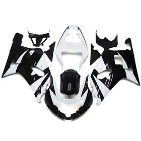 Gsxr600-2000-05 Wynmoto #nand Abs Plastic Fairings For Suzuki Gsxr600 Gsxr750 2000-2003 Black White Bodywork