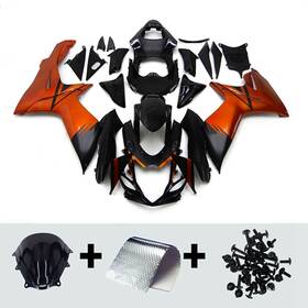 Gsxr600-2011-42 Wynmoto Orange Black Fairing Kit For Suzuki Gsxr600 Gsxr750 2011 2012 -2021 K11 Bodywork
