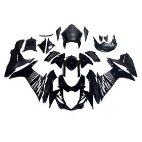 Gsxr600-2011-53 Wynmoto #nand Black Silver Fairing Kit For Suzuki Gsxr600 Gsxr750 2011-2023 Plastic Bodywork