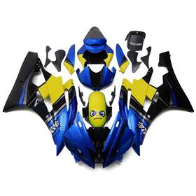 R62006-33 Wynmoto #nand Complete Fairing Kit For Yamaha Yzf R6 2006 2007 Abs Plastic Bodywork Shark Blue