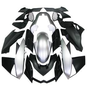 Tusyimocnf88 Wynmoto Z1000 10-8 #tusyimocnf88 Abs Fairing Kit For Kawasaki 2010 2011 2012 2013 Bodywork Black Sliver