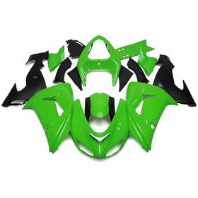Wynmoto Zx10r 2006-13 Green Black Abs Bodywork Kit For Kawasaki Ninja 2006 2007 Zx-10r Fairings