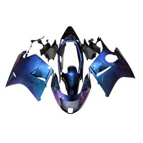 Fwcbr1100xx96-23 Xenparts #xend Abs Fairings For Honda Cbr1100xx 1996 97-2007 Purple Blue Chameleon Body Kits