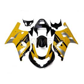 Xenparts Fwgsxr600-2000-49 #xe1 Full Bodywork Fairings For Suzuki Gsxr600 Gsxr750 2000-2003 Fairing Kit Yellow