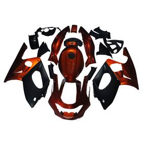 Fwyzf600r-97-31 Xenparts #xe1 Full Bodywork Fairings Kit For Yamaha Yzf600r Thundercat 1996-06 2007 Abs Orange