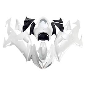 Fwzx10r-2006-53 Xenparts #xend Fairing Kit For Kawasaki Ninja Zx10r 2006 2007 Pearl White Plastic Abs Body Kits