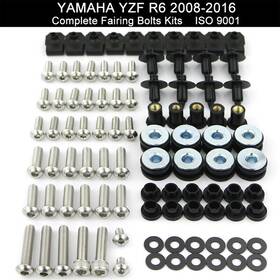 Lschwfbt00315 Xitomer Fit For 2008-2016 Yamaha Yzf R6 Stainless Steel Fairing Bolt Bodywork Screws Kit