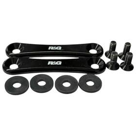 Rkfbop26 Xitomer 2020 - 2024 Bmw S1000rr R&g Passenger Pegs Plate Foot Peg Bracket