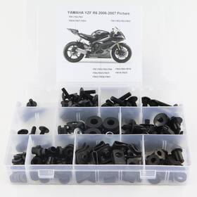 Xihwfbt00441 Xitomer Steel Complete Fairing Fastener Screw Bolts Fit For Yamaha Yzf R6 2006 2007