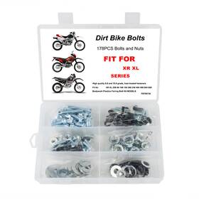 Xihwfbt00739 Xitomer Engine Plastics Frame Exhaust Bolts Kit Fit For Honda Xr50 Xr70 Xr75 Xr80 Xr185