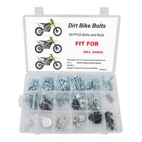 Xihwfbt00743 Xitomer Fit For Suzuki Rm60 Rm65 Rm80 Rm85 Rm100 Rm125/250 Fenders Body Exhaust Bolt Kit