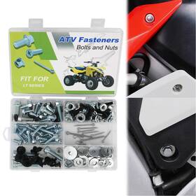 Xihwfbt00750-19 Xitomer Fit For Suzuki Lt300e Quadrunner 1987-1990 Plastic Body Frame Fender Bolts Kit Xihwfbt00750-19 Xitomer Fit For Suzuki Lt300e Quadrunner 1987-1990 Plastic Body Frame Fender Bolts Kit