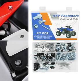 Xihwfbt00750-4 Xitomer Fit For Yamaha Grizzly 350 2007-2014 400 2007-2009 Plastic Frame Bolts
