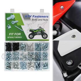 Xihwfbt00753-21 Xitomer Fit For Kawasaki Klt200 Duckster 1983-1984 330pcs Frame Fairing Bolts Screw