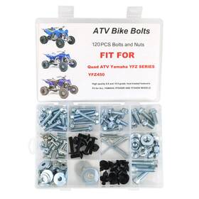 Xushwfbt00730 Xitomer Aftermarket Plastic Engine Frame Exhaust Bolts Fit For Yamaha Yfz450r Yfz50x Atv