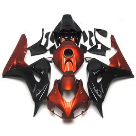 Cbr1000rr06-46 Xpro #xpro Orange Black Abs Fairing Kit For Honda Cbr1000rr 2006 2007 06 07 Body