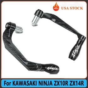 Xurui Parts Zx10r Zx14r Black- For Kawasaki Ninja Brake Clutch Levers Protector Guard