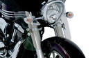 Mem5804 Xv1900 Memphis Shades Fork Deflectors 14 H Clear For Yamaha Roadliner 2006-2007