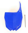 Ya04813-089 Ufo Plastics Front Number Plate Blue Yamaha