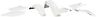 Yakit304041 Ufo Plastics Complete Body Kit White