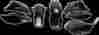 Yakit305-001 Ufo Plastics Complete Body Kit Black