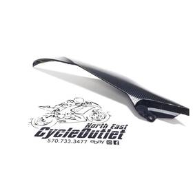 13s-24108-00-00 Yamaha 2008 08-16 Yzf R6 Orange Right Gas Tank Fuel Cell Panel Cover Trim Cowl