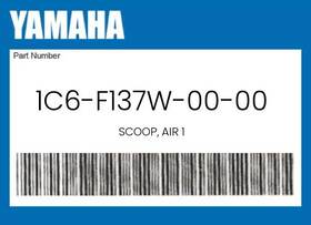 1c6-f137w-00-00 Yamaha Genuine Scoop Air 1 -