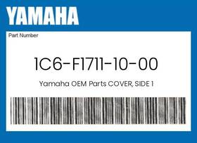 1c6-f1711-10-00 Yamaha Genuine Cover Side 1 -