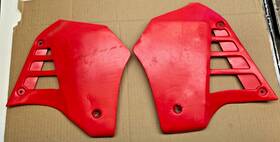1lu-21741-00-00 Yamaha 1986 - 1987 Yz 250 Oem Radiator Shrouds Plastic Yz250 86