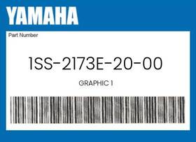 1ss-2173e-20-00 Yamaha Genuine Graphic 1 -
