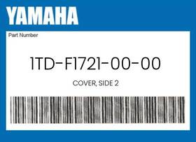 1td-f1721-00-00 Yamaha Genuine Cover Side 2 -