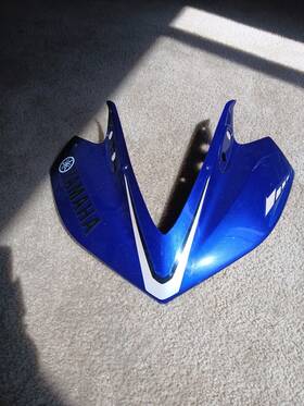 1wd-f8351-00 Yamaha Yzfr3 Cowl Front Headlight Upper R3 2015-20 Oem Blue