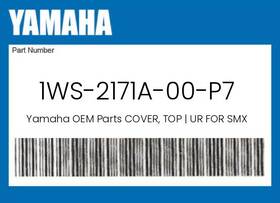 1ws-2171a-00-p7 Yamaha Genuine Cover Top Ur For Smx -